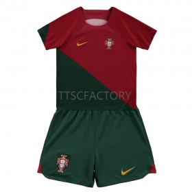 Portugal Børn Hjemme trøje World Cup 2022 S/S